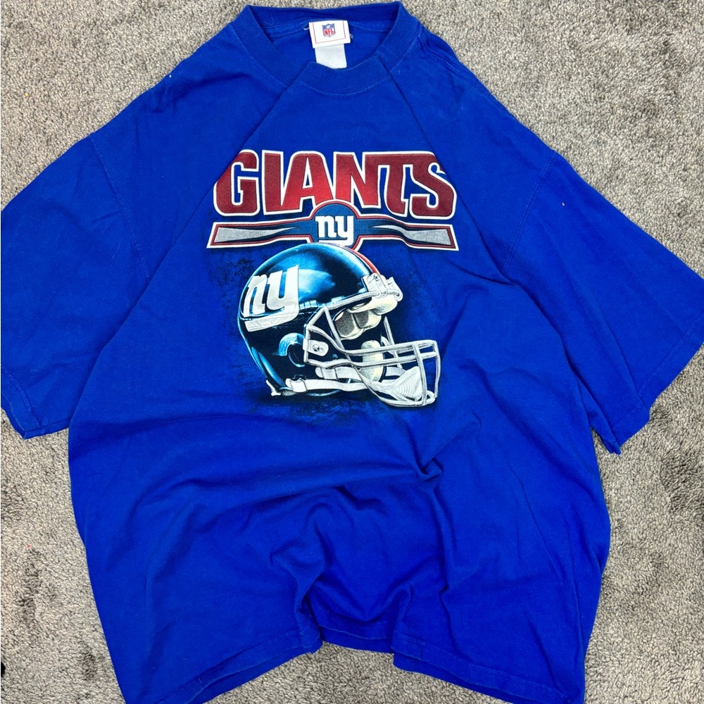 Y2k nfl new york giants‎ tshirt